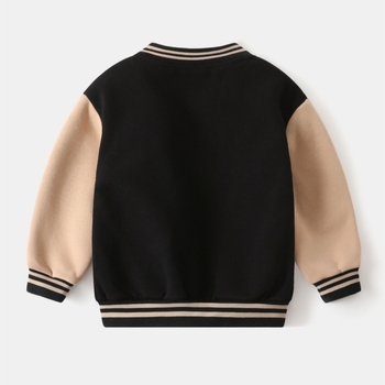 Στολή Μπέιζμπολ Αγοριών Χονδρική 2025 Φθινόπωρο και Χειμώνας Κορεάτικο Στυλ Αγοριών Πυκνωμένα Πανωφόρια Μωρού All-In-One Βελούδινη Ζεστή Μπλούζα Dropshipping