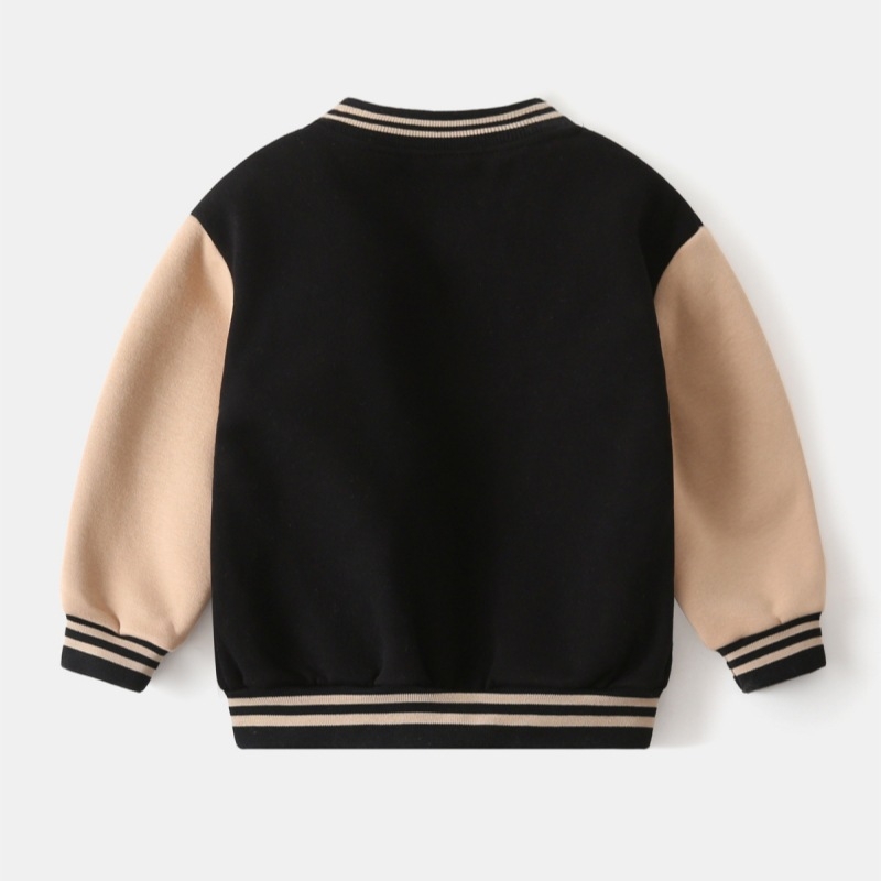 Veleprodaja dječjih bejzbol uniformi za jesen i zimu 2025. u korejskom stilu, zadebljana vanjska odjeća za bebe, sve u jednom, baršunasti topli top, dropshipping