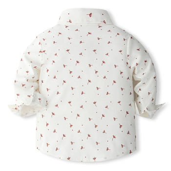 Χονδρική πώληση παιδικών ενδυμάτων εξωτερικού εμπορίου άνοιξη και φθινόπωρο, νέα παιδικά ευρωπαϊκά και αμερικανικά αγόρια, πουκάμισα με μακριά μανίκια, τιράντες, κοστούμι, φόρεμα κυρίων