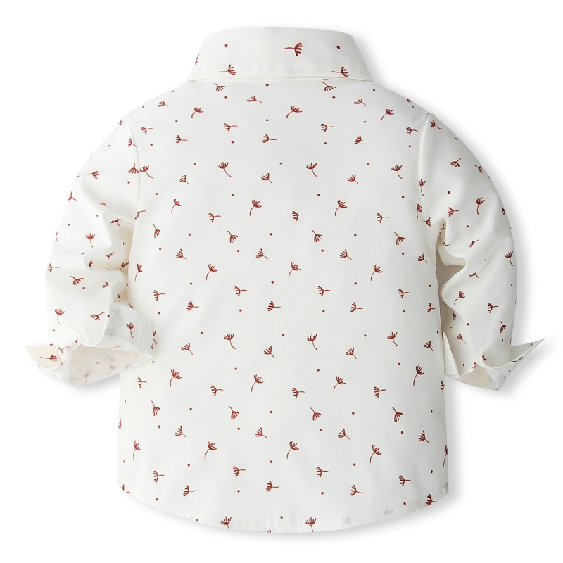 Χονδρική πώληση παιδικών ενδυμάτων εξωτερικού εμπορίου άνοιξη και φθινόπωρο, νέα παιδικά ευρωπαϊκά και αμερικανικά αγόρια, πουκάμισα με μακριά μανίκια, τιράντες, κοστούμι, φόρεμα κυρίων