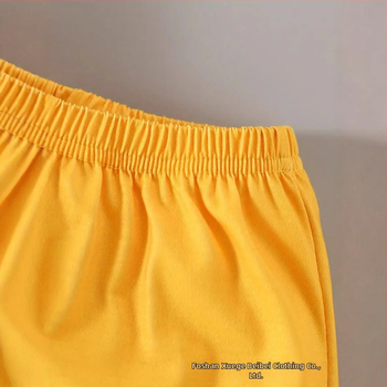 Ανδρικά Βρεφικά Παιδικά Ρούχα 2025 Νέο Κινούμενο Σορτς με Κοντά Μανίκια Κινούμενων Σχεδίων με Κινούμενα Σχέδια, Casual Σετ Δύο Τεμαχίων