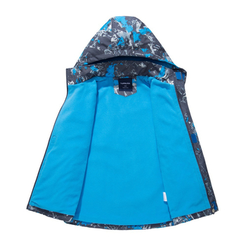 Dječja vanjska jakna s otvorenim prsima, vodootporna i prozračna, dječja odjeća za užurbani boravak, kaput za djecu, kardigan, vjetrovka s flis podstavom