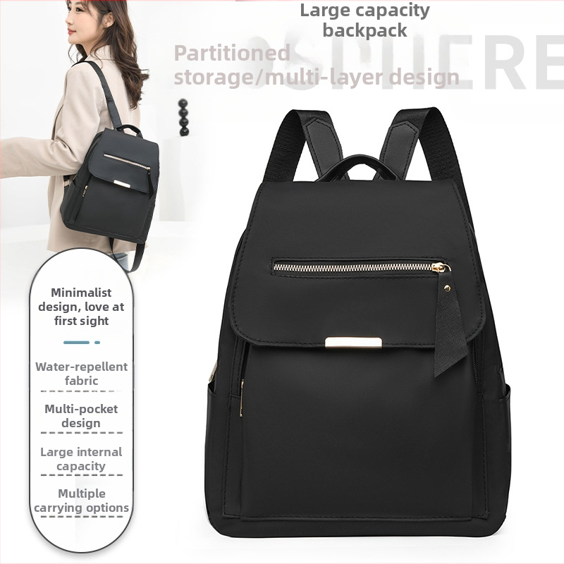 Módny batoh Nový outdoorový cestovný batoh s veľkou kapacitou a dvojitým chrbtom, jednoduchý a ľahký batoh pre ženy, školská taška, zahraničný obchod, veľkoobchod