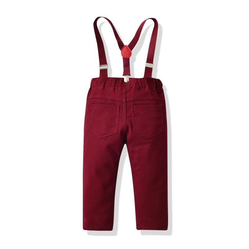 Chlapčenské jesenné a zimné nohavice s dlhým rukávom a remienkom, pánske spoločenské oblečenie, malé a stredne veľké detské kardigany, banketové oblečenie