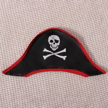 Παιδικό Ευρωπαϊκό και Αμερικανικό Καλοκαιρινό Ρούχο Παιχνιδιού Ρόλων Πειρατή για Αγόρια, Παιδικά Ρούχα, Μακρυμάνικο Ριγέ Παντελόνι/Σετ Τετρατεμαχίων