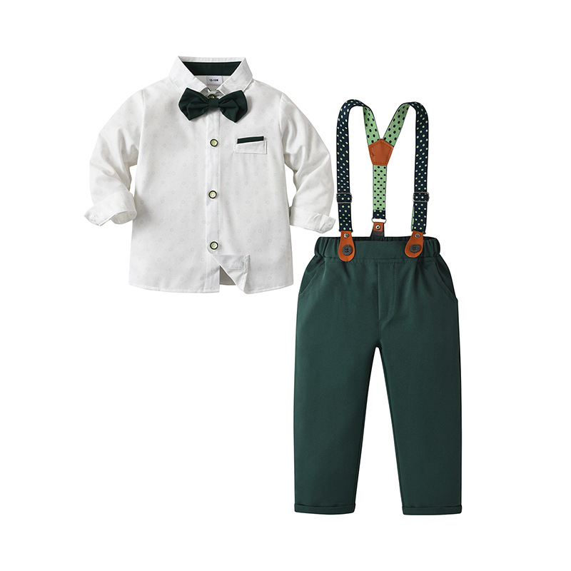 Chlapčenský jarný a jesenný dvojdielny detský kostým, šaty, narodeninové šaty pre bábätká, jednoročný, pekný pánsky klavírny kostým.