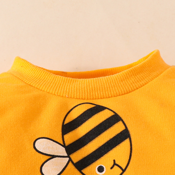 Amazon Φθινόπωρο και Χειμώνας Μωρό Χαριτωμένο Μέλισσα Μακρυμάνικο Παντελόνι Πουλόβερ Άνδρες και Γυναίκες Μωρό Casual Πουλόβερ Κοστούμι