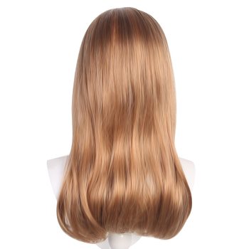 Европейска и американска перука M3GAN Megan COS, универсална перука, средно голяма, голяма вълна, пълна покривка за глава, дълга къдрава коса, химически влакна, високотемпературна коприна