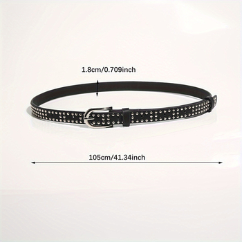 Uus Liu küünetrendi moodne punk stiilis lai vöö isiksusega naistele teksade universaalne vöö laos hulgimüügis