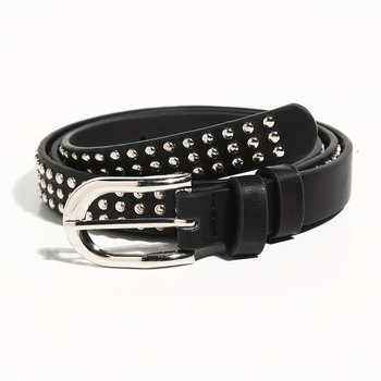 Uus Liu küünetrendi moodne punk stiilis lai vöö isiksusega naistele teksade universaalne vöö laos hulgimüügis