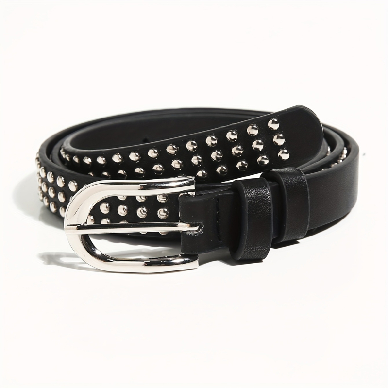 Uus Liu küünetrendi moodne punk stiilis lai vöö isiksusega naistele teksade universaalne vöö laos hulgimüügis