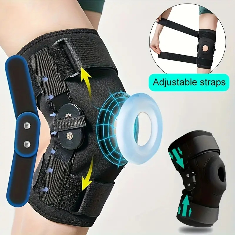 Chrániče kolien z oceľových platní CrossBorder, dvojité popruhy na horolezectvo, tlakové oceľové chrániče kolien, tlmiace nárazy, pántová podpora, proti vyvrtnutiu.