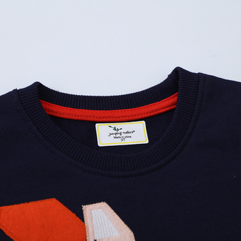 Beebi laste kampsun kevad- ja sügis 2024 uus poiste tikitud kootud top poiste lääne stiilis lahtine mantel