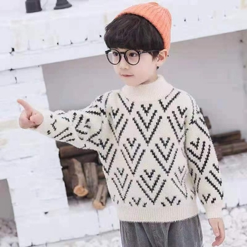 Poiste kampsun naarits-kašmiirist kevad ja sügis 2025 uus paksendatud poiste kudumid beebikampsun laste kootud pealiskiht