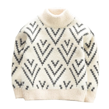 Poiste kampsun naarits-kašmiirist kevad ja sügis 2025 uus paksendatud poiste kudumid beebikampsun laste kootud pealiskiht