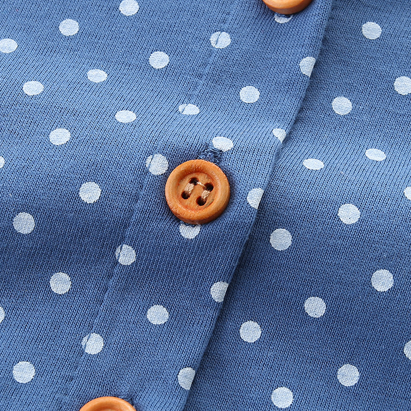 25 cezhraničných letných nových detských šiat s vlnovou výšivkou zvierat, pletenou bavlnenou dievčenskou sukňou s krátkym rukávom, generáciou vlasov