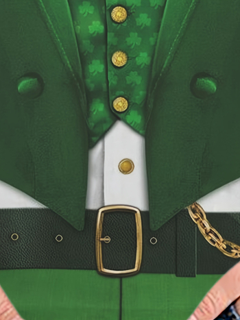 Chlapčenské tričko s 3D potlačou na Deň svätého Patrika - Cool