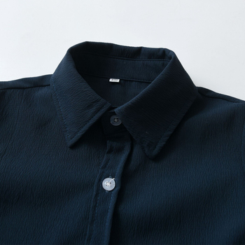 2024 cezhraničné chlapčenské jednofarebné tričko s krátkym rukávom pre malé a stredné deti, vrchné formálne oblečenie, kardigan s výkonom 61