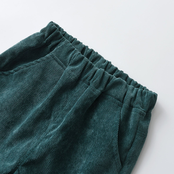 Παιδικό παντελόνι Crossborder για αγόρια, ανοιξιάτικο και φθινοπωρινό, casual βρετανικό κοτλέ παντελόνι, παιδικό παντελόνι δύο τεμαχίων