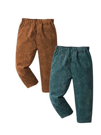 Prekogranične dječje hlače za proljeće i jesen, dječje britanske korduroy ležerne hlače, dvodijelno odijelo