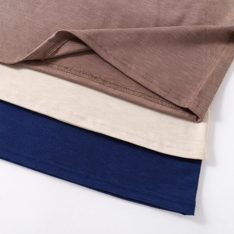 TikTokShop Piiriülene kuumade poiste ühevärviline paksendatud soe universaalne alussärk, mugav pikkade varrukatega kampsun