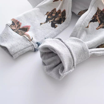 Poiste püksid Laste kootud püksid Koomiksiga kampsunpüksid Sügis Uued vabaaja lasteriided Laste püksid