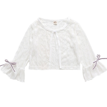 Mergaičių skara vasarinė plona kūdikiams skirta skraistė nuo saulės, maža liemenė, princesės tuščiaviduris naujas kardiganas, vaikiškas pavasarinis paltas