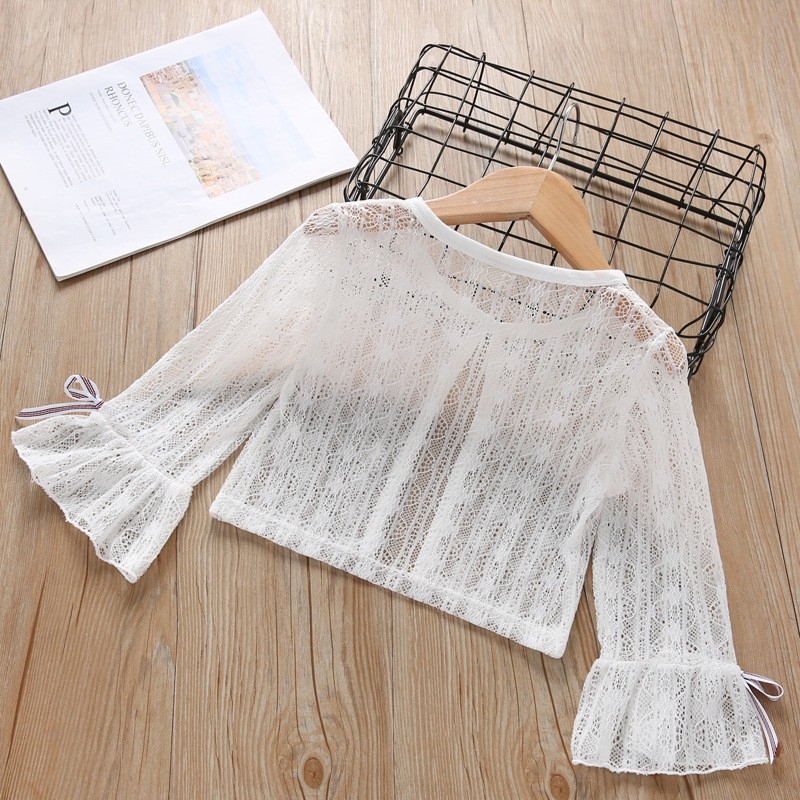 Mergaičių skara vasarinė plona kūdikiams skirta skraistė nuo saulės, maža liemenė, princesės tuščiaviduris naujas kardiganas, vaikiškas pavasarinis paltas