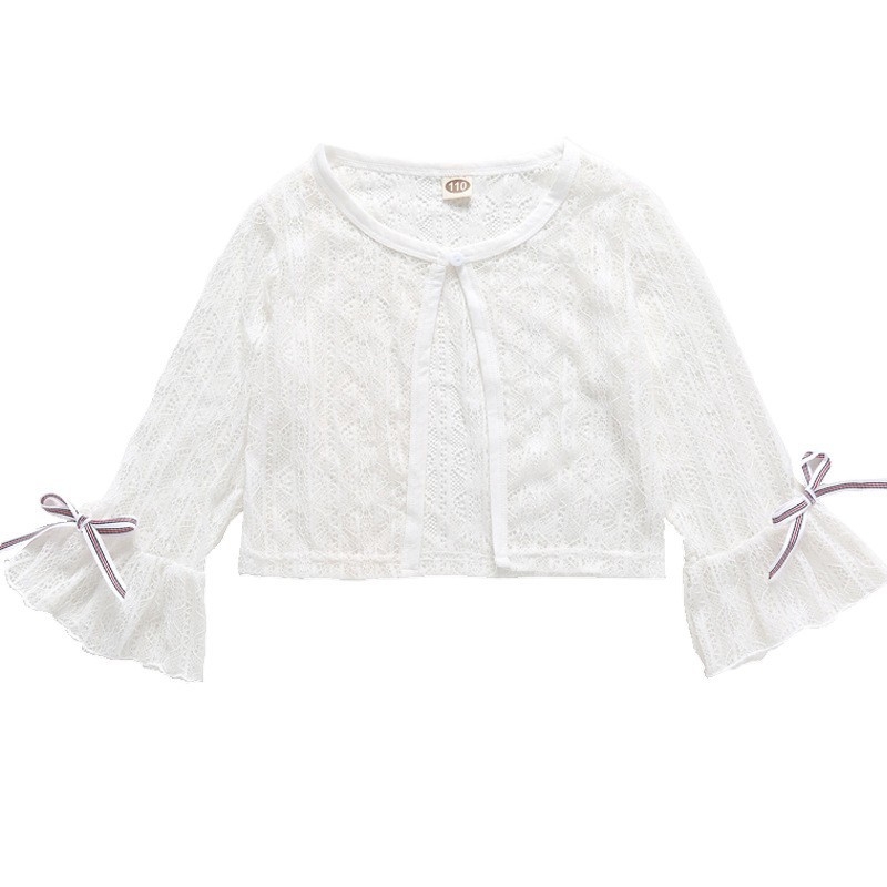 Mergaičių skara vasarinė plona kūdikiams skirta skraistė nuo saulės, maža liemenė, princesės tuščiaviduris naujas kardiganas, vaikiškas pavasarinis paltas