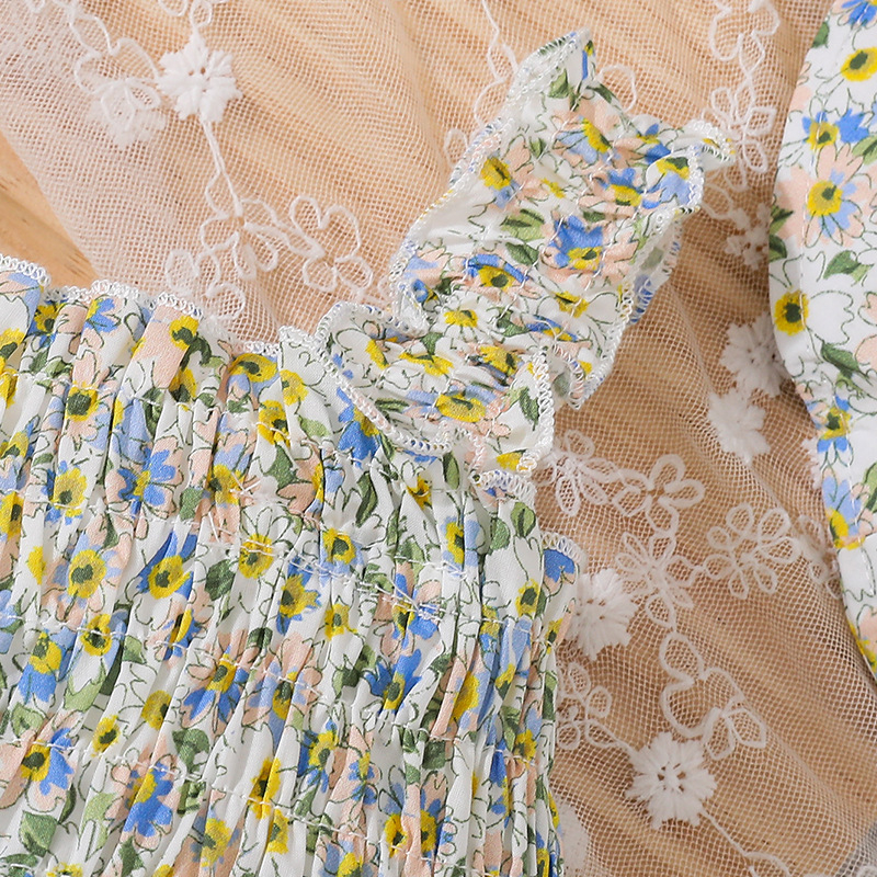 Piiriülene 2025. aasta beebitüdruku õlakott, Korea stiilis moodne haaremikott, pastoraalse stiiliga beebi suvine õhuke roomamiskott