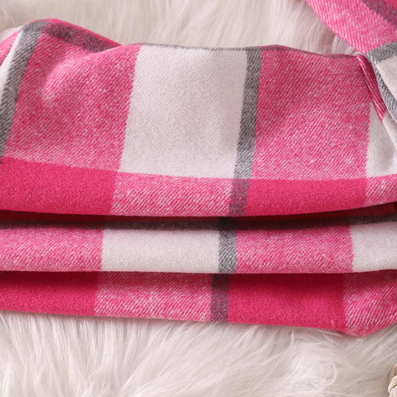 Jesenné nové dievčenské tričko, ležérne, univerzálne, kockované tričko s klopou, módne kórejské, jarné a jesenné, veľké kockované sako s dlhým rukávom