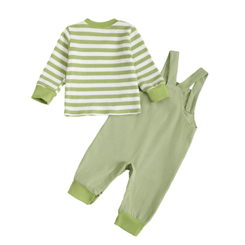 Σετ παντελονιών δύο τεμαχίων Crossborder Explosions για αγόρια και κορίτσια με μάλλινο μπλουζάκι και ζώνη πλάτης