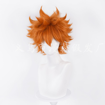 Manashi Volleyball Boy Hinata Shoyo Cosplay Wig Karasuno High School Cos