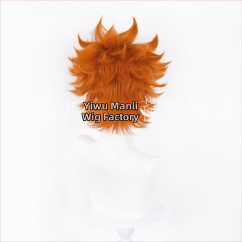 Manashi Volleyball Boy Hinata Shoyo Cosplay Wig Karasuno High School Cos