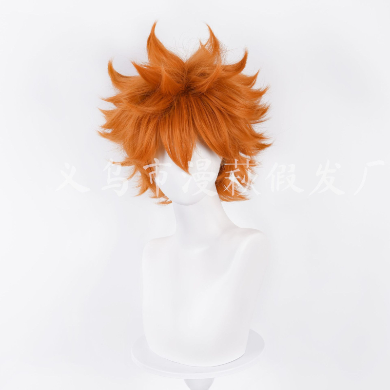 Manashi Volleyball Boy Hinata Shoyo Cosplay Wig Karasuno High School Cos