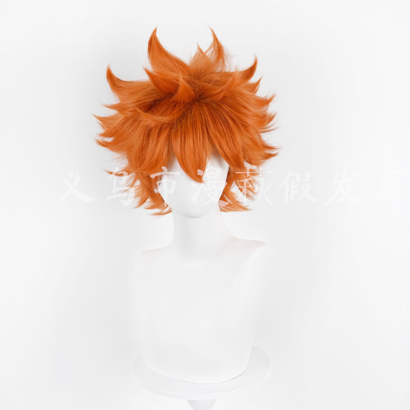 Manashi Volleyball Boy Hinata Shoyo Cosplay Wig Karasuno High School Cos