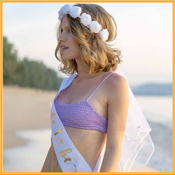 Ευρωπαϊκό και αμερικανικό νυφικό στεφάνι, πέπλο, λευκό στεφάνι, διακόσμηση κεφαλής, κορδέλα μαλλιών, αφρώδες λουλούδι, στηρίγματα νυφικής φωτογραφίας