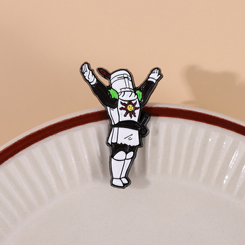 Novi crtani animirani likovi u igri, periferni likovi u stilu Sun Warrior, značka, ruksak, igla za rever, pribor, broš