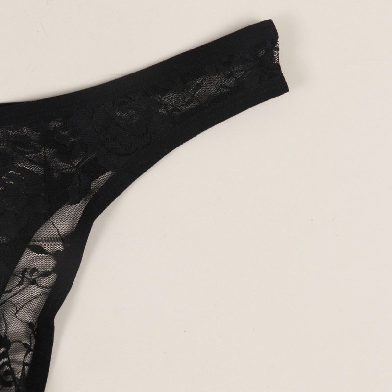 Europos ir Jungtinių Valstijų tarpvalstybinė užsienio prekyba vyriškais nėriniuotais dirželiais, siuvinėtais tuščiaviduriais, skaidriais ir smagiais 2024 m. naujais kvėpuojančiais apatiniais.