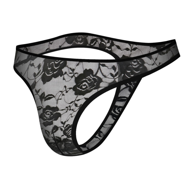 Europos ir Jungtinių Valstijų tarpvalstybinė užsienio prekyba vyriškais nėriniuotais dirželiais, siuvinėtais tuščiaviduriais, skaidriais ir smagiais 2024 m. naujais kvėpuojančiais apatiniais.