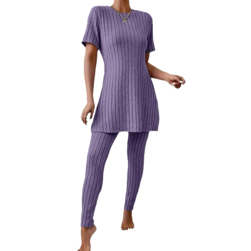 Pārrobežu jaunas Eiropas un Amerikas īsroku ikdienas bikses ar slīpēšanas bedres sloksni, ventilējamas sieviešu mājas apģērba uzvalks, pidžama virsdrēbēm