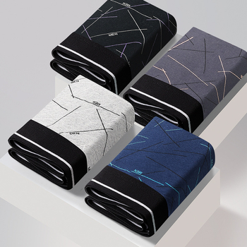 Αναπνέοντα ανδρικά εσώρουχα από βαμβάκι, απορροφητικά του ιδρώτα, σορτς με μέση και τέσσερις γωνίες, για αγόρια, Head, σορτς για νέους, Four Seasons