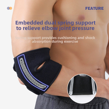 Välisportimiseks mõeldud pallitreening jooksmiseks, reguleeritav, fikseeritud, mugav, hingav, lööke neelav küünarnukikaitse, hulgimüük