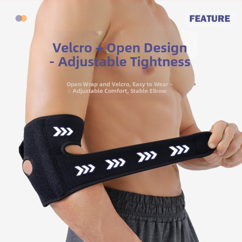 Спорт на открито Фитнес Топка Тренировка Бягане Регулируем Фиксиран Удобен Дишащ Амортисьор Протектор за Лакътник на Търговия на Едро