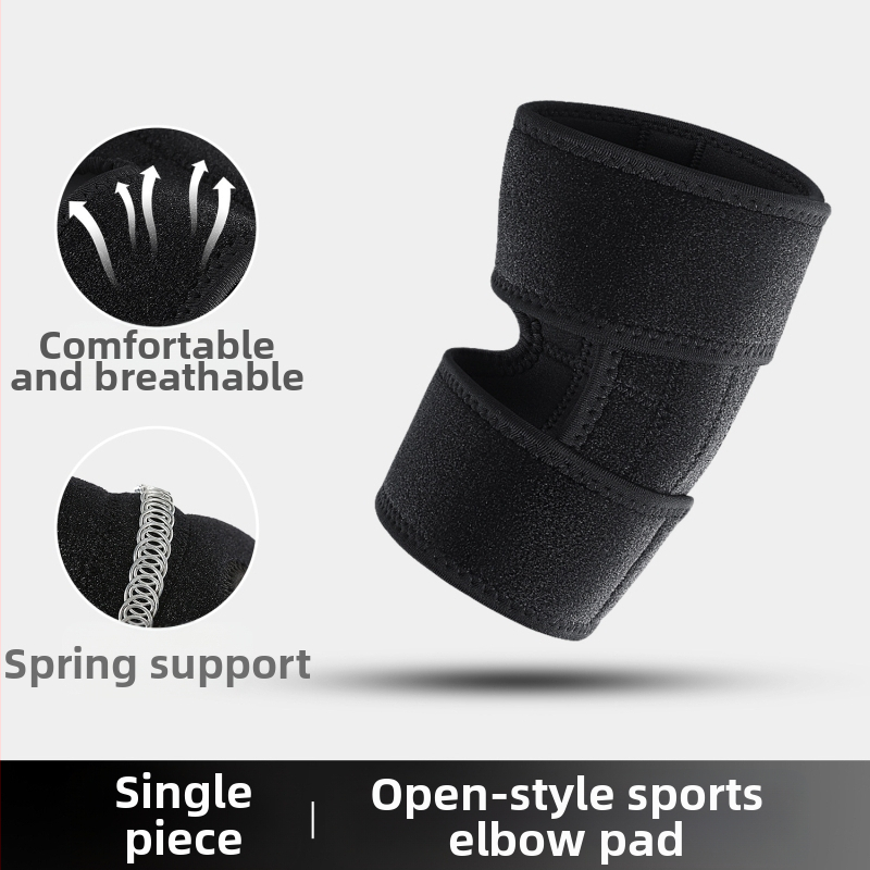 Välisportimiseks mõeldud pallitreening jooksmiseks, reguleeritav, fikseeritud, mugav, hingav, lööke neelav küünarnukikaitse, hulgimüük