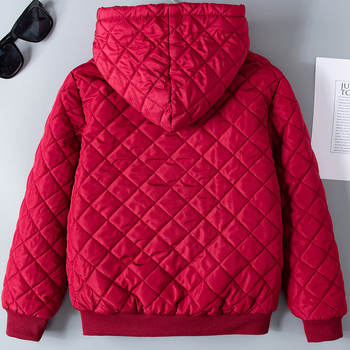 Χειμωνιάτικα ζεστά, casual παιδικά ρούχα, μακρυμάνικο, φερμουάρ, κουκούλα, φλις επένδυση, παιδικό μπουφάν με βαμβακερή επένδυση για αγόρια και κορίτσια, βελούδινο μπουφάν με βαμβακερή επένδυση