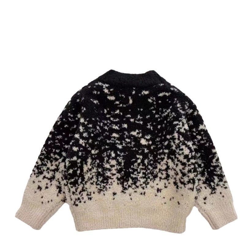 Laste lääne stiilis kampsun topp Korea stiilis poiste ja tüdrukute kampsun, uus sügis-talvine ümara kaelusega pullover, lahe