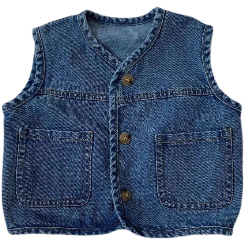 Laste teksariidest vest 2025 kevadeks ja sügiseks. Uus lastevest poistele. Jokeri stiilis trendikas lasteriietus.