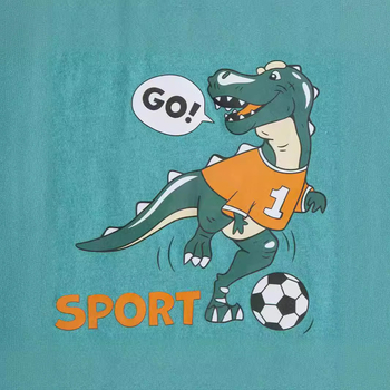 Παιδικό λεπτό καλοκαιρινό γιλέκο με σχέδιο δεινοσαύρου σε διασυνοριακό στυλ, χαριτωμένο τυπωμένο παιδικό φόρεμα για αγόρια