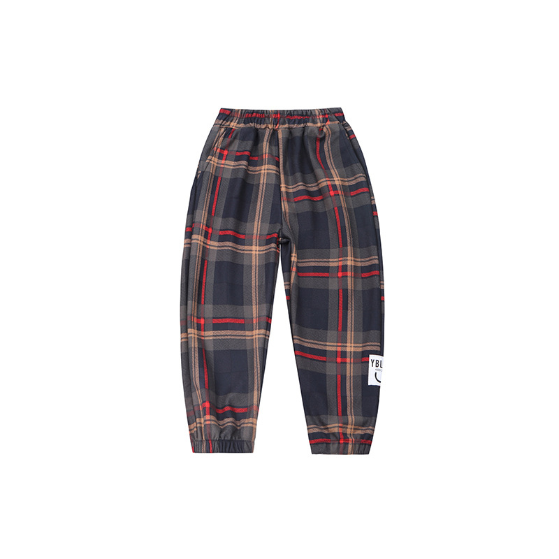 Dječje hlače za jesen i zimu, dječake, Prellis hlače, moderne hlače u korejskom stilu za vanjsku odjeću, sportske hlače s flis podstavom, jednodijelne baršunaste ležerne hlače